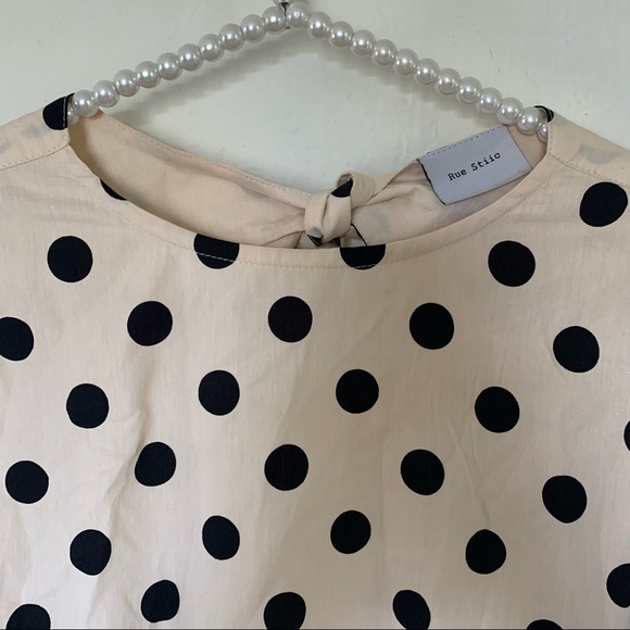 Rue Stiic Anthropologie Ember Top Polka Dot - Picture 7 of 10